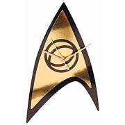 Star Trek Science Badge Emblem Wall Clock with Back-Light
